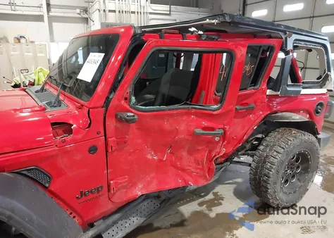 2021 Jeep Wrangler Unlimited Willys 4X4 из США, поврежденный, VIN 1C4HJXDN3MW866566